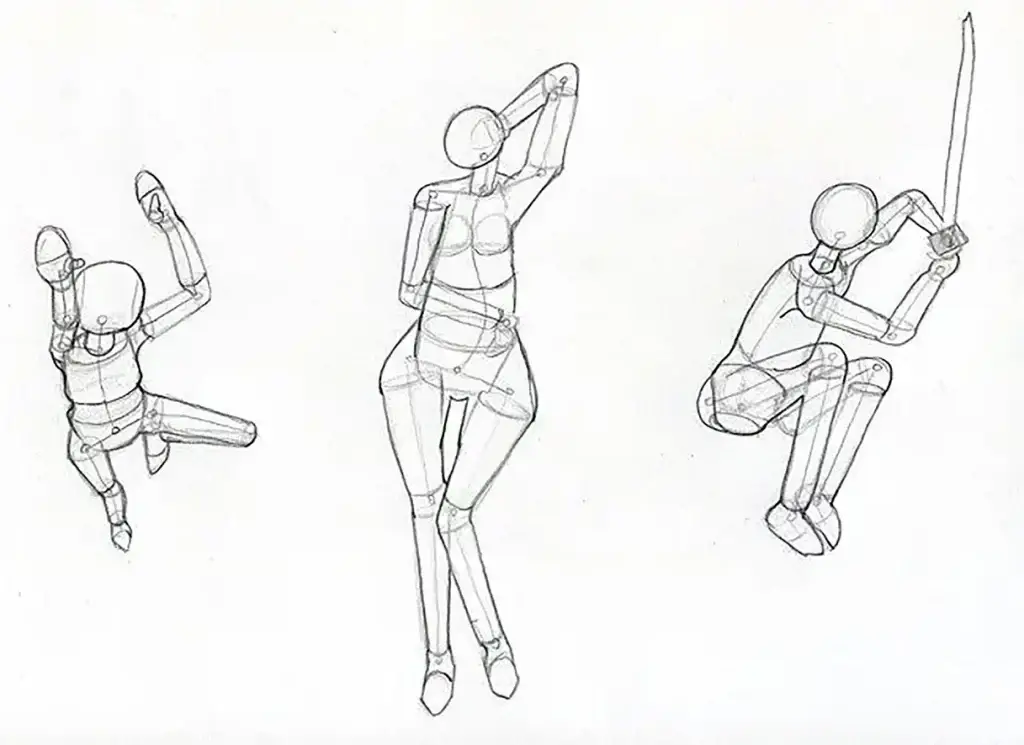 dessin_personnage_poses_habillage