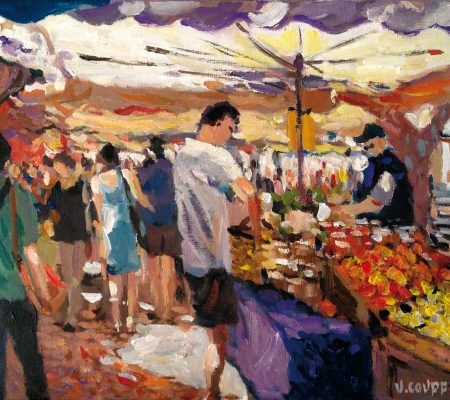 SCÈNE DE MARCHÉ
