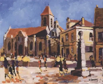 SCÈNE DE RUE À MARINES