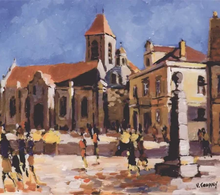 SCÈNE DE RUE À MARINES