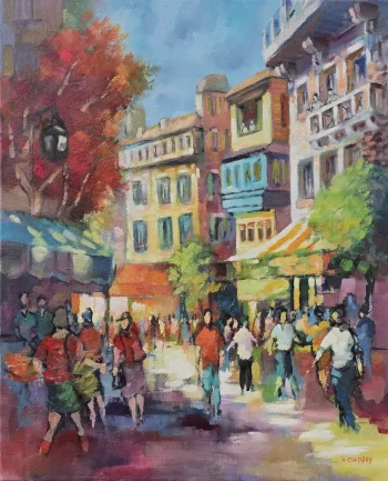 SCÈNE DE RUE L'ISLOISE