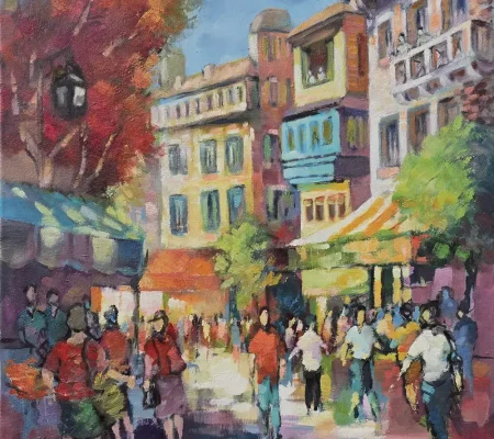 SCÈNE DE RUE L'ISLOISE