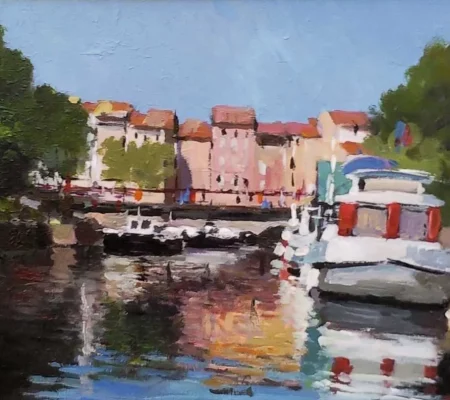 SUR LE CANAL DE LA ROBINE À NARBONNE