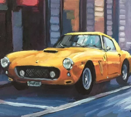FERRARI JAUNE
