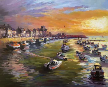 LEVER DE SOLEIL SUR BARFLEUR