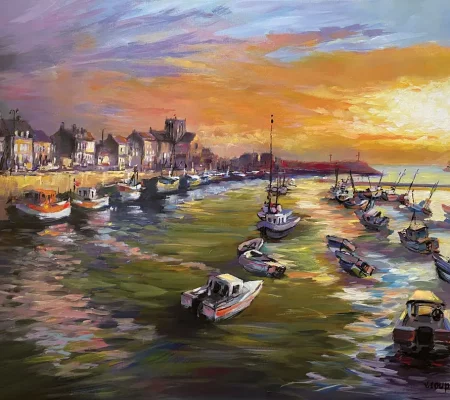 LEVER DE SOLEIL SUR BARFLEUR