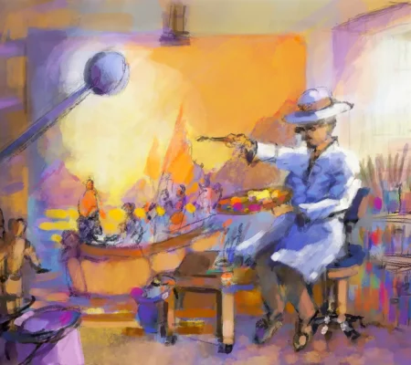 L'ATELIER DU PEINTRE