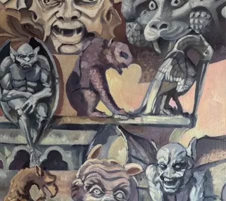 HOMMAGE AUX GARGOUILLES ET CHIMÈRES