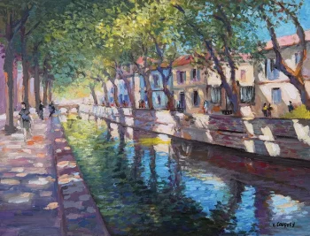 NÎMES / QUAIS DE LA FONTAINE