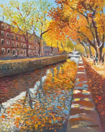 Acrylique sur toile - 54 cm x 65 cm - Réf. : 910/2025
