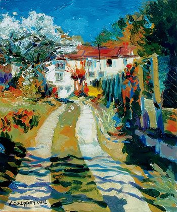 EN MONTANT VERS LA MAISON