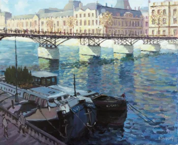 PARIS : VUE SUR LE PONT DES ARTS