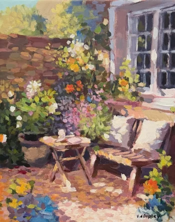 MATINÉE TRANQUILLE AU JARDIN