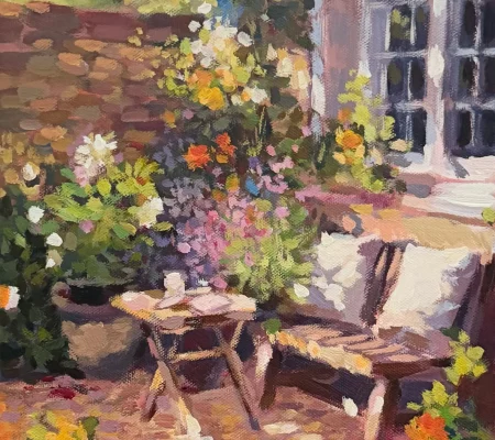 MATINÉE TRANQUILLE AU JARDIN